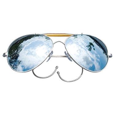 Imagem de Rothco Óculos de sol espelhados estilo Air Force com estojo