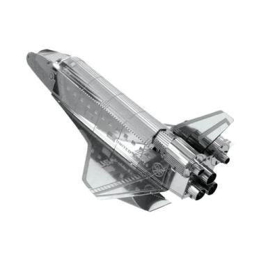 Imagem de Quebra-cabeça UFO De Metal 3D DIY Modelo De Montagem De Nave Espacial 