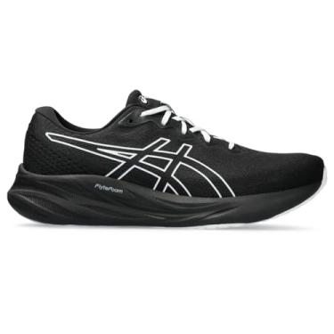 Imagem de ASICS Tênis de corrida masculino Gel-Pulse 15, Preto/branco, 39