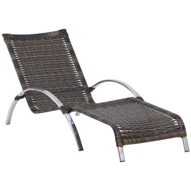 Imagem de Cadeira para Piscina em Alumínio para Tomar Sol e Praia Trama
