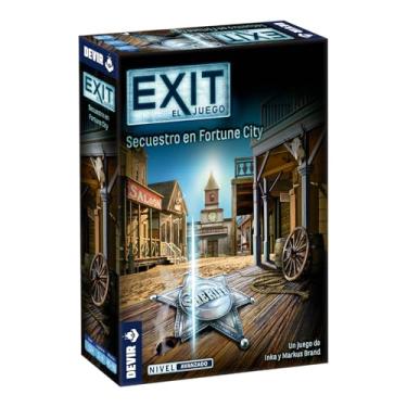 Imagem de DEVIR - EXIT: SEQUESTRO EM FORTUNE CITY - JOGO DE TABULEIRO - 1 A 4 JOGADORES - IDADE: 10 ANOS