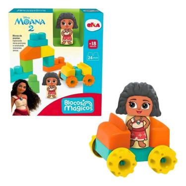 Imagem de Brinquedo Blocos Mágicos Moana 2 - Elka