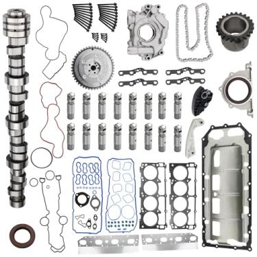 Imagem de Kit de came e elevador MDS 5.7 HEMI com kit de bomba de óleo 53021622BH compatível com Dodge Ram 1500 2011-2015 Ram 1500 Substituir 53022263AF 5038684AA