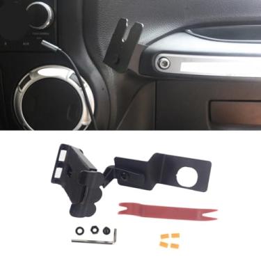 Imagem de Rack de armazenamento de carro suporte de copo para celular JL Wrangler 2018+ kit de carroceria acessórios de carro (D)