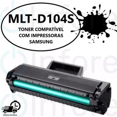 Imagem de Toner Compatível MLT-D104S D104 para Impressora SCX3200 SCX3217 SCX320