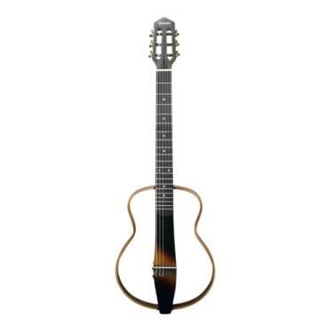 Imagem de Violão eletroacústico nylon giannini roadman bluetooth, Sunburst Satin