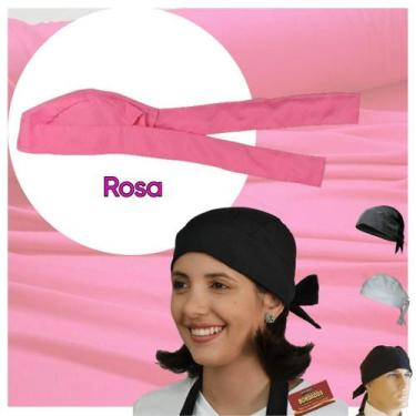 Imagem de Bandanas de cozinheiro Touca Proteção e estilo na cozinha - NoBrand, R