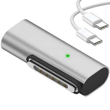 Imagem de Adaptador de carregamento USB C para magnético 3 140W seguro 3 compatível com MacBook Pro 2023 (M2, 14/16 polegadas), MacBook Air 2022 (M2), MacBook Pro 2021 (M1, 14/16 polegadas) com cabo USB C de
