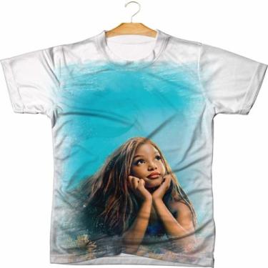 Imagem de Camiseta a Pequena Sereia Filme - 07 - MAHALO CAMISETAS, Branco, INFAN
