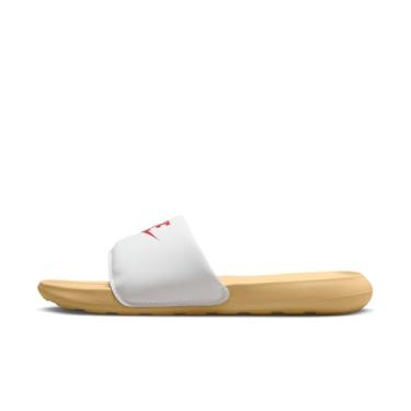 Imagem de Chinelo Slide Nike Victori One Masculino (Summit White University Red Sesame, BR, Adulto, Numérico, 39.5)