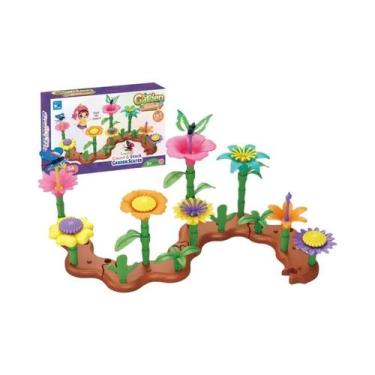 Imagem de Meninas DIY Jardim De Flores Blocos De Construção Crianças Crianças Pl