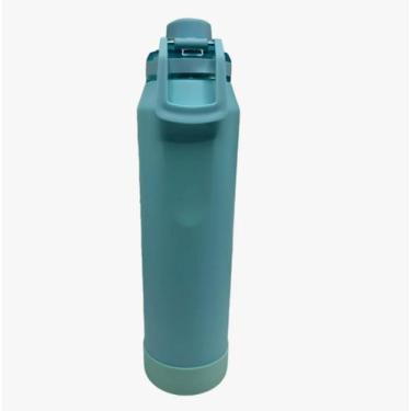 Imagem de Garrafa Térmica Inox 650ml  Ideal Para Academia, Escritório e Viagens 