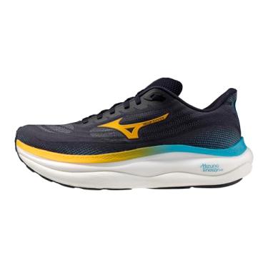 Imagem de Mizuno Tênis de corrida masculino Wave Sky 9, Azul barítono cítrico, 42