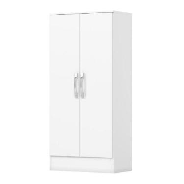 Imagem de Armário Multiuso Henn B14 2 Portas 3 Prateleiras 130,5x61x34cm, BRANCO