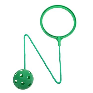Imagem de BESPORTBLE Bola de salto no tornozelo, corda de pular no tornozelo, bola de pular para crianças, bola de pular, pular, bola de salto com bola, bola de salto esportiva dobrável para meninas, meninos