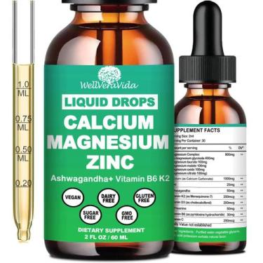 Imagem de Suplemento WellVeraVida Cálcio Magnésio Zinco com Vitamina D3 K2