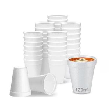 Imagem de Copo de isopor 120ml térmico 250 unid descartavel café ultra - Ultra c