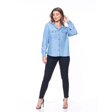 Imagem de Camiseta Feminina Jeans Razon Jeans, P