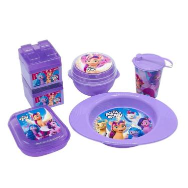 Imagem de Kit Lanche My Little Pony 6 Itens