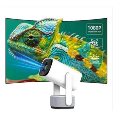 Imagem de Projetor Cinema Ultra HD 4K Conexão Sem Fio WiFi 6 com Som de 42W