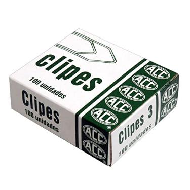 Imagem de ACC - CLIPE 1 Caixa Cartão 100 unidades Aço Galvanizado