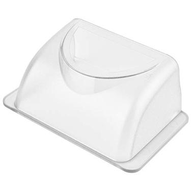 Imagem de Tampa de chuva de plástico para controlador de acesso ao telefone porta, caixa de proteção à prova de intempéries ao ar livre transparente PV duro para máquina de controle de