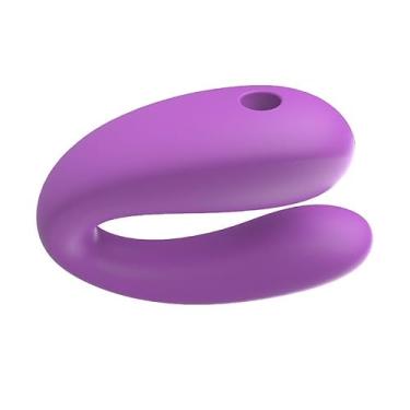 Imagem de Vebe Vibrador de Casal, Silicone e ABS, S-Hande, 6,8cm x 4,6cm, À Bateria, Modo de Vibração Único, Ergonômico