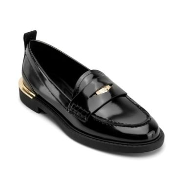 Imagem de DKNY Mocassim feminino Raeya Penny com salto Mule, Preto, 35