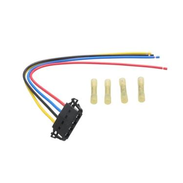 Imagem de AITKEN Conector de resistor de motor soprador, chicote de porco, compatível com Dodge Sprinter 2500 3500 Land Rover Volvo VW Audi A3 QQ TT Golf Passat Skoda Replace# 1J0972754.