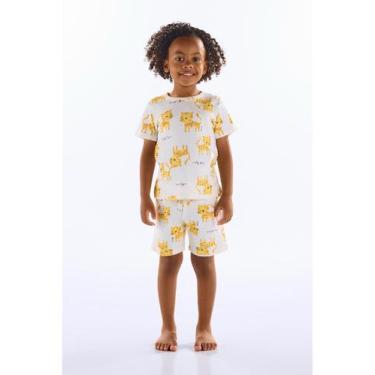 Imagem de Pijama Infantil Masculino em Suedine Up Baby, Bege, 10