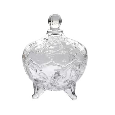 Imagem de Bomboniere de Vidro Luxos Fineza 14cmX18cm - Alta Qualidade