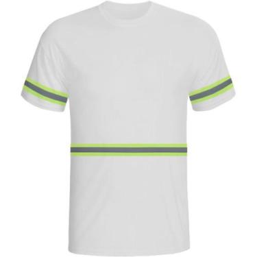 Imagem de Camiseta com Refletivo para Trabalho Profissional Uniforme - A Fábrica