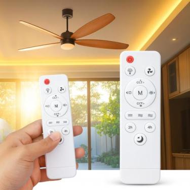 Imagem de Controle Remoto Para Ventilador De Teto Luz Led Universal - LELONG