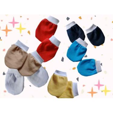 Imagem de Luvas, luvinhas para Bebê Recém Nascido 6 Pares - Mimmo' Ateliê, Rosa