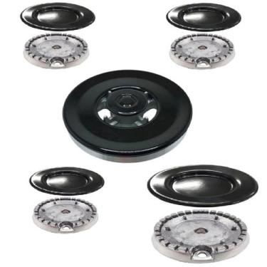 Imagem de Kit queimador + espalhador para cooktop itatiaia - itamaster - MDR DIS