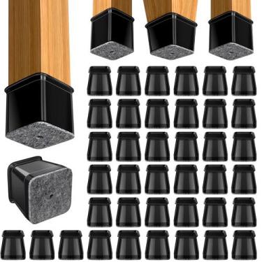 Imagem de Protetores de chão para pernas para cadeira BUMACO, silicone, 40 unida
