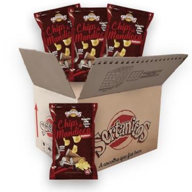 Imagem de Mandioca chips Barbecue Sertanitos 50g - 20 Pacotes