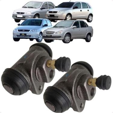 Imagem de Par Cilindro Burrinho Roda Freio Traseiro Corsa Classic Wind Premium J