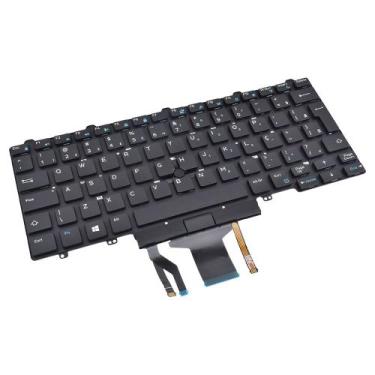 Imagem de Teclado para Notebook compatível com Dell Latitude 5510 ABNT2 - bringI