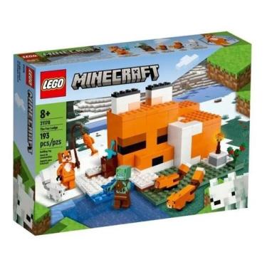 Imagem de Lego Minecraft 21178 Pousada Da Raposa Casa 