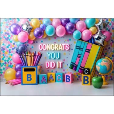 Imagem de Fundo Fotográfico Formatura Cenário Tecido 1,20 x 1,70m - Fadrix, FFOR