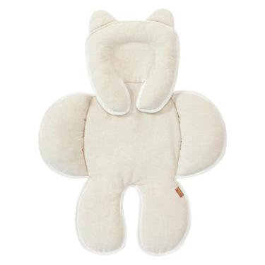 Imagem de Capa Anatômica Para Bebê Conforto Acolchoada e Ajustável Linho - 1 Peç