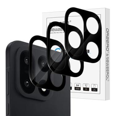 Imagem de Orzero (Pacote com 3) Protetor de Lente de Câmera Compatível com Oneplus 15, Protetor de Cámera Vidro Temperado 9H Recortes de Câmera Precisos Antiarranhões Não Afeta Fotos Noturnas e Flash