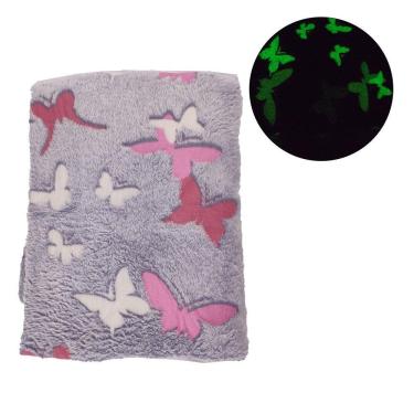 Imagem de Cobertor Manta Mantinha Brilha No Escuro Florescente Infantil