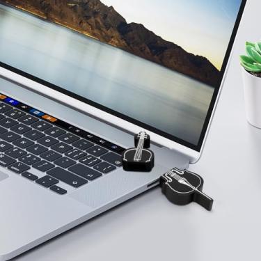 Imagem de 32 GB USB Flash Drive Dual USB Pen Drive Dispositivo de Armazenamento de Dados Externo Bonito Estojo de Instrumento Musical Perfeito para Presente para Família e Amigos (Violoncelo)