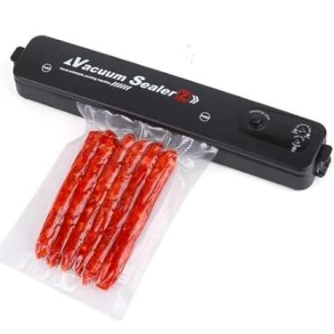 Imagem de Seladora Embaladora a Vácuo Automática Portátil Doméstica Embalagem Moderna Embaladora Selar Para Embalar Kitchen Manual Profissional Embalador Carnes Plástico Empacotadora Queijo Fechar Pro