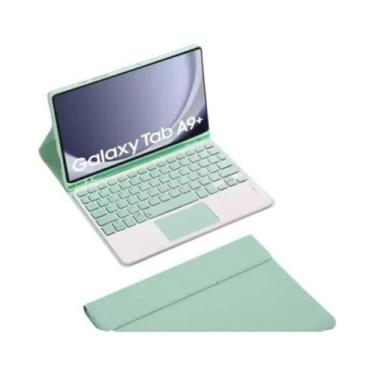 Imagem de Capa Com Teclado Destacável Para Samsung Galaxy Tab A9 plus De 11 Pole