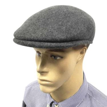 Imagem de Boina Pralana Cinza 100 Lã Sem Bordado, Cinza, Claro, G