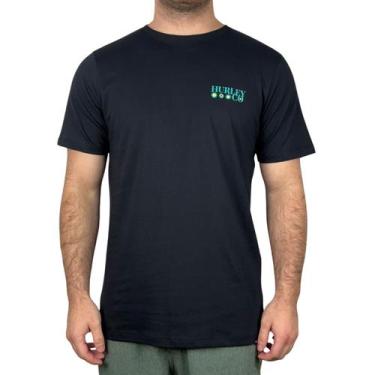 Imagem de Camiseta Hurley Simple Preto, G, Preto