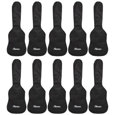 Imagem de Kit 50 Capas para Guitarra Elétrica Preta Thomaz